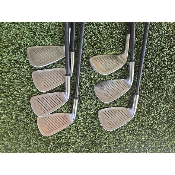GARY PLAYER GPX-Ti 162 OVERSIZE Titanium Iron Set 3-PW RH Graphite Reg * No 7 - Picture 6 of 8